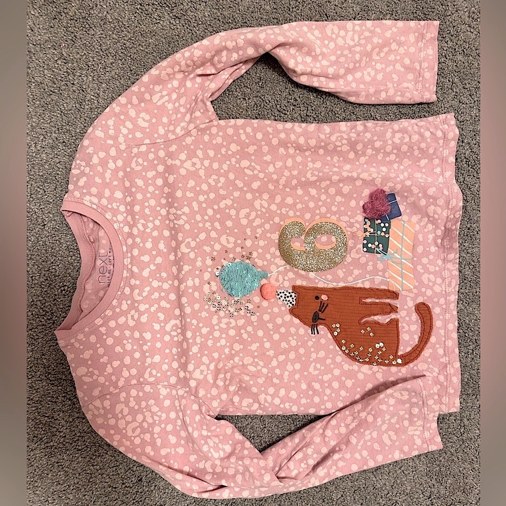 long sleeve tshirt size 6 yrs girls